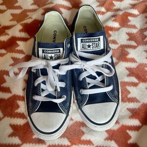 Converse Kids Sneakers - Navy and White